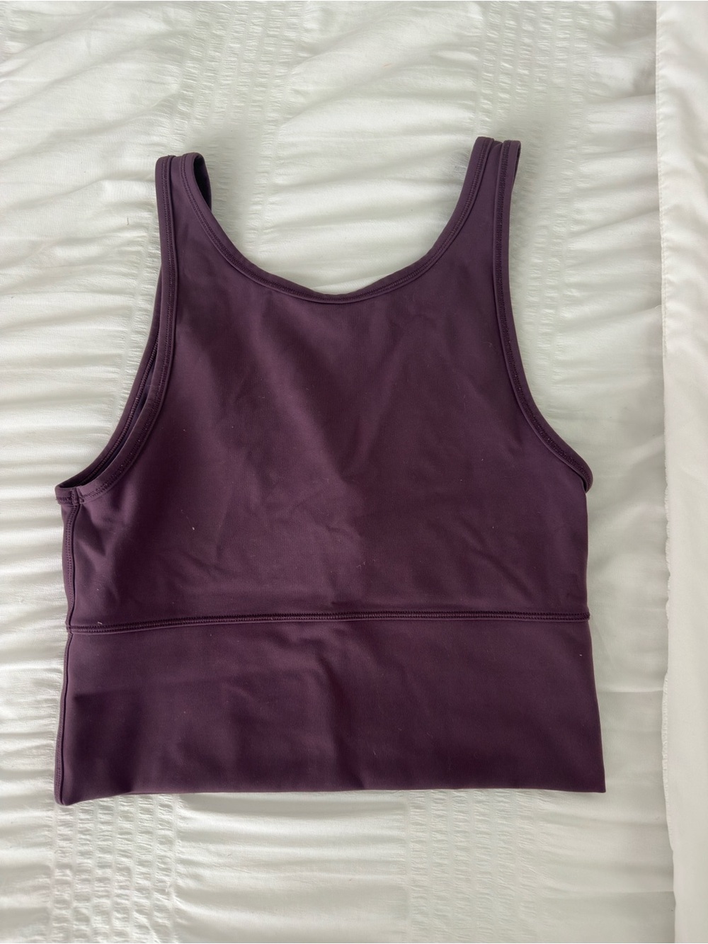 Lululemon Purple Reversible Tank Top
